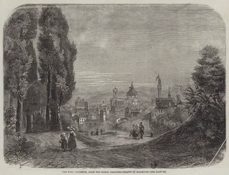 Wojna, Florencja, z Ogrodów Boboli